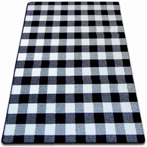 Dywany Łuszczów F759 cream/black chequered - Carpet Dywany Łuszczów F759 cream/black chequered - Carpet