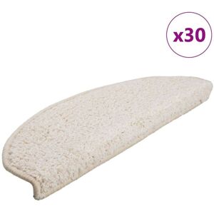 Vidaxl - Stair Mats 30 pcs 65x21x4 cm White Half Round Large Vidaxl - Stair Mats 30 pcs 65x21x4 cm White Half Round Large