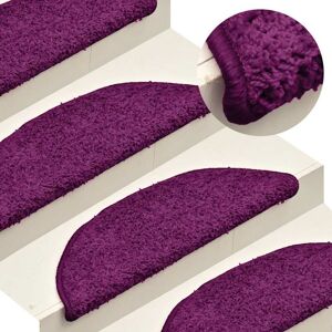 Stair Mats 15 pcs 56x17x3 cm Pink Half Round Vidaxl Stair Mats 15 pcs 56x17x3 cm Pink Half Round Vidaxl