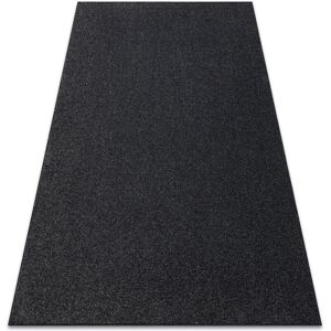 Rugsx - Carpet wall-to-wall excellence black 141 plain, melange black 100x250 cm Rugsx - Carpet wall-to-wall excellence black 141 plain, melange black 100x250 cm