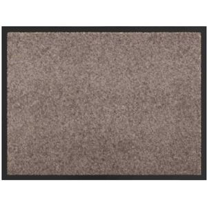 Door Mat Beige 80 x 60 x 1.2 cm Teddy Fabric vidaXL Door Mat Beige 80 x 60 x 1.2 cm Teddy Fabric vidaXL