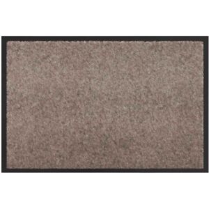 Door Mat Beige 60 x 40 x 1.2 cm Teddy Fabric vidaXL Door Mat Beige 60 x 40 x 1.2 cm Teddy Fabric vidaXL