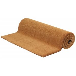 Door Mat Natural 100x200 cm Tufted Coir vidaXL Door Mat Natural 100x200 cm Tufted Coir vidaXL