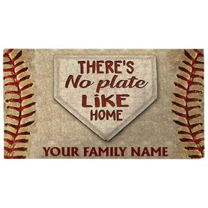 TLILY Doormat Outdoor Entrance Thickened Baseball Doormat Non-Slip Front Door Mat Floor Rug Blankets Home Decor for Home-45x75cm TLILY Doormat Outdoor Entrance Thickened Baseball Doormat Non-Slip Front Door Mat Floor Rug Blankets Home Decor for Home-45x75cm
