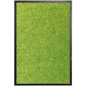 vidaXL Doormat Washable Green - Entrance Rug - Doormat vidaXL Doormat Washable Green - Entrance Rug - Doormat