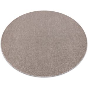 Rugsx - eton plus circle carpet beige, one-color, uniform, plain beige round 200 cm Rugsx - eton plus circle carpet beige, one-color, uniform, plain beige round 200 cm