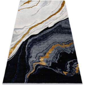 Rugsx - Exclusive emerald Carpet 1017 glamour, stylish marble navy / gold blue 240x330 cm Rugsx - Exclusive emerald Carpet 1017 glamour, stylish marble navy / gold blue 240x330 cm