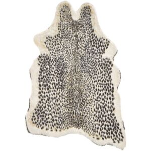 BELIANI Cheetah Print Rug Brown Faux Fur 60 x 90 cm Living Room Bedroom Contemporary NAMBUNG BELIANI Cheetah Print Rug Brown Faux Fur 60 x 90 cm Living Room Bedroom Contemporary NAMBUNG