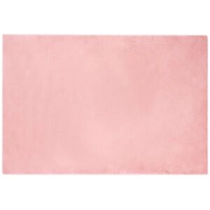 Faux Rabbit Fur Rug Olite Pink 120 x 170 cm Polyester vidaXL Faux Rabbit Fur Rug Olite Pink 120 x 170 cm Polyester vidaXL
