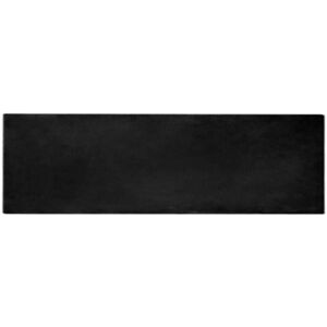 Faux Rabbit Fur Rug Olite Black 80 x 250 cm Polyester vidaXL Faux Rabbit Fur Rug Olite Black 80 x 250 cm Polyester vidaXL