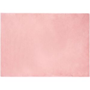 Faux Rabbit Fur Rug Pink 240 x 340 cm Polyester vidaXL Faux Rabbit Fur Rug Pink 240 x 340 cm Polyester vidaXL