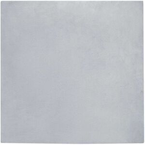 Faux Rabbit Fur Rug Olite Grey 120 x 120 cm Polyester vidaXL Faux Rabbit Fur Rug Olite Grey 120 x 120 cm Polyester vidaXL