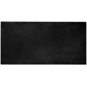 Faux Rabbit Fur Rug Olite Black 100 x 200 cm Polyester vidaXL Faux Rabbit Fur Rug Olite Black 100 x 200 cm Polyester vidaXL