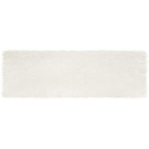 Faux Sheepskin Rug Tafalla White 80 x 250 cm Polyester vidaXL Faux Sheepskin Rug Tafalla White 80 x 250 cm Polyester vidaXL