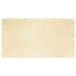 Faux Sheepskin Rug Tafalla Cream 80 x 150 cm Polyester vidaXL Faux Sheepskin Rug Tafalla Cream 80 x 150 cm Polyester vidaXL