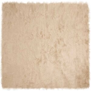 vidaXL Faux Sheepskin Rug Tafalla Beige - Rug vidaXL Faux Sheepskin Rug Tafalla Beige - Rug