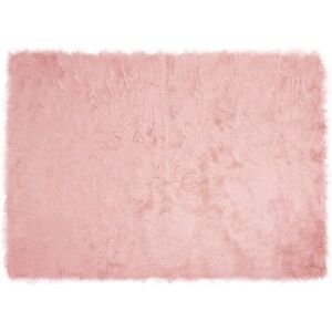Faux Sheepskin Rug Tafalla Pink 120 x 170 cm Polyester vidaXL Faux Sheepskin Rug Tafalla Pink 120 x 170 cm Polyester vidaXL