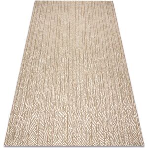 RugsX Flat Sisal Carpet Chevron - Beige - Outdoor Safe - 160x230cm RugsX Flat Sisal Carpet Chevron - Beige - Outdoor Safe - 160x230cm