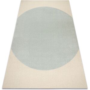 RUGSX Flux 461.10.AE500 wool carpet osta - Geometric, structural, loft blue / cream blue 200x300 cm RUGSX Flux 461.10.AE500 wool carpet osta - Geometric, structural, loft blue / cream blue 200x300 cm