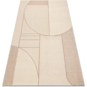 RUGSX Flux 461.14.AE200 wool carpet osta - Geometric, structural, loft beige / pink beige 160x230 cm RUGSX Flux 461.14.AE200 wool carpet osta - Geometric, structural, loft beige / pink beige 160x230 cm