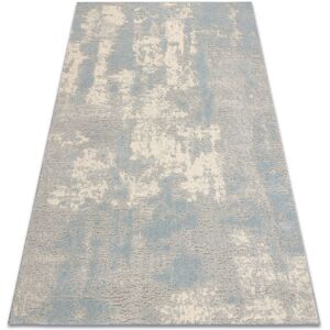 RUGSX Flux 461.2.AE500 wool carpet osta - Abstraction, structural, loft cream / blue beige 120x170 cm RUGSX Flux 461.2.AE500 wool carpet osta - Abstraction, structural, loft cream / blue beige 120x170 cm