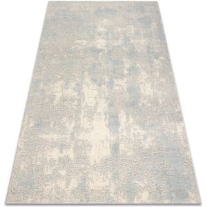 RUGSX Flux 461.46.AE500 wool carpet osta - Abstraction, structural, loft grey / blue grey 240x340 cm RUGSX Flux 461.46.AE500 wool carpet osta - Abstraction, structural, loft grey / blue grey 240x340 cm