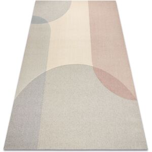 RUGSX FLUX 461.7.AE990 wool carpet OSTA - Geometric, structural, loft beige / grey beige 240x340 cm RUGSX FLUX 461.7.AE990 wool carpet OSTA - Geometric, structural, loft beige / grey beige 240x340 cm