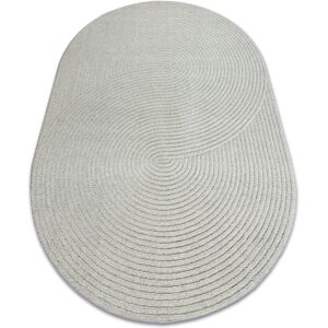 RUGSX Flux oval 461.67.AE503 wool carpet osta - Geometric, structural, loft blue / grey blue 200x300 cm RUGSX Flux oval 461.67.AE503 wool carpet osta - Geometric, structural, loft blue / grey blue 200x300 cm