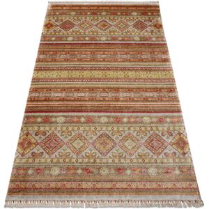 Rugsx - heriz A0986B carpet Oriental beige / burgundy - bamboo yarn, exclusive, stylish beige 170x240 cm Rugsx - heriz A0986B carpet Oriental beige / burgundy - bamboo yarn, exclusive, stylish beige 170x240 cm