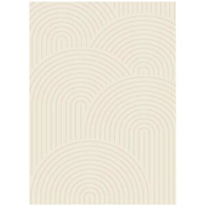SWEEEK Indoor rug with cream arches pattern 200 x 290 cm - Brad SWEEEK Indoor rug with cream arches pattern 200 x 290 cm - Brad