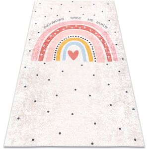 RugsX Junior Rainbow Non-slip Machine Washable Carpet - Children’s Room Safety RugsX Junior Rainbow Non-slip Machine Washable Carpet - Children’s Room Safety