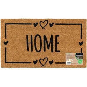 JVL - Eco-Friendly Latex Backed Coir Entrance Doormat, 40x70cm - Home Hearts JVL - Eco-Friendly Latex Backed Coir Entrance Doormat, 40x70cm - Home Hearts