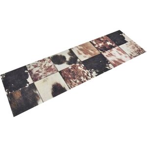 Kitchen Rug Washable Animal Skin 60x180 cm Velvet vidaXL Kitchen Rug Washable Animal Skin 60x180 cm Velvet vidaXL