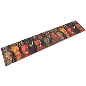 Vidaxl - Kitchen Rug Washable Spoon & Spices 60x300 cm Velvet Vidaxl - Kitchen Rug Washable Spoon & Spices 60x300 cm Velvet