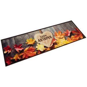 Kitchen Rug Washable Autumn 45x150 cm Velvet Vidaxl Kitchen Rug Washable Autumn 45x150 cm Velvet Vidaxl