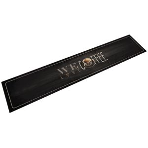 Vidaxl - Kitchen Rug Washable Coffee Text 60x300 cm Velvet Vidaxl - Kitchen Rug Washable Coffee Text 60x300 cm Velvet