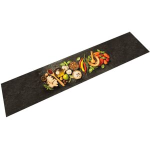 Kitchen Rug Washable Spices 60x300 cm Velvet Vidaxl Kitchen Rug Washable Spices 60x300 cm Velvet Vidaxl