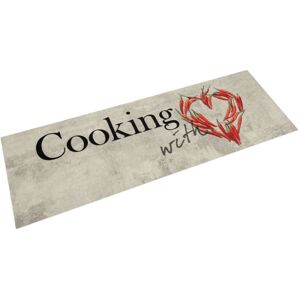 Kitchen Rug Washable Peper Cooking 45x150 cm Velvet Vidaxl Kitchen Rug Washable Peper Cooking 45x150 cm Velvet Vidaxl