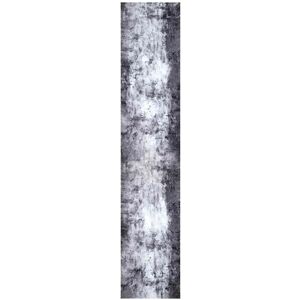 Kitchen Rug Grey 300 x 60 cm Velvet vidaXL Kitchen Rug Grey 300 x 60 cm Velvet vidaXL