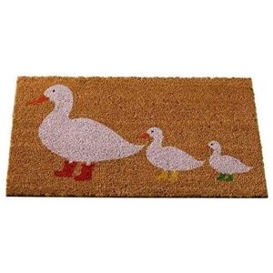MARCO PAUL Large Novelty Printed Ducks In Boots Welcome Mat MARCO PAUL Large Novelty Printed Ducks In Boots Welcome Mat