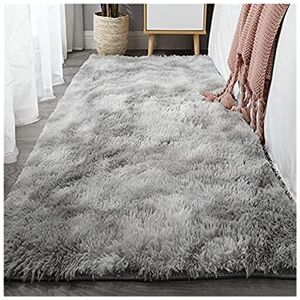 Wddnaot - Living Room Rugs Shaggy Rugs Bedroom Rugs Modern Home Interior Cozy Home Floor Mat (Grey White, 80 x 120 cm) Wddnaot - Living Room Rugs Shaggy Rugs Bedroom Rugs Modern Home Interior Cozy Home Floor Mat (Grey White, 80 x 120 cm)