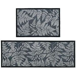 JVL Mega Machine Washable Doormat and Runner, Fern JVL Mega Machine Washable Doormat and Runner, Fern