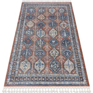 BELLE Brown Pink Modern Carpet - 80x150 cm BELLE Brown Pink Modern Carpet - 80x150 cm