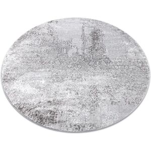 MEFE Grey Circular Carpet - Modern 160cm MEFE Grey Circular Carpet - Modern 160cm