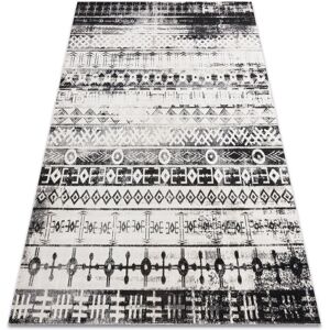 MUNDO Beige Black Outdoor Modern Carpet - E0592 MUNDO Beige Black Outdoor Modern Carpet - E0592