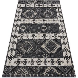 MUNDO Beige / Black Outdoor Modern Carpet - Carpet MUNDO Beige / Black Outdoor Modern Carpet - Carpet