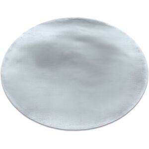 RugsX Silver Circle Plush Thick Carpet - 200 cm RugsX Silver Circle Plush Thick Carpet - 200 cm