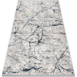 Rugsx - Modern carpet tuls structural, fringe 51320 Marble ivory / blue beige 240x330 cm Rugsx - Modern carpet tuls structural, fringe 51320 Marble ivory / blue beige 240x330 cm