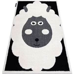 Dywany Łuszczów Joy Sheep Children's Carpet - Cream/Black - 120x170 cm Dywany Łuszczów Joy Sheep Children's Carpet - Cream/Black - 120x170 cm