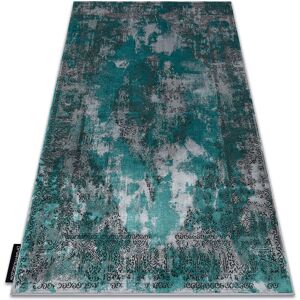 Rugsx - Modern de luxe carpet 6754 Abstraction - structural green / grey green 140x190 cm Rugsx - Modern de luxe carpet 6754 Abstraction - structural green / grey green 140x190 cm
